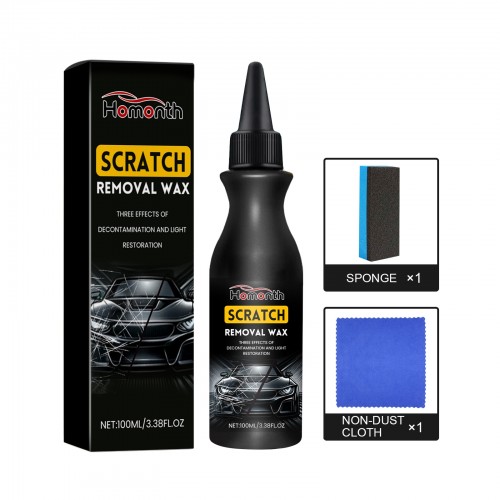 Homonth Car Scratch Removal Wax Anti Scratch Car Accessories Paint Care Tool Scratch Remover For Car Care 100ml